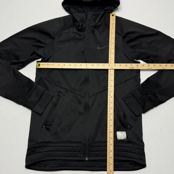 Nike Therma-Fit Hyper Elite Black Full-Zip Hoodie Size Small - Picture 7 of 7